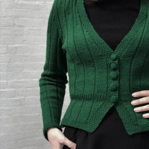 Pinna cardigan knitting pattern