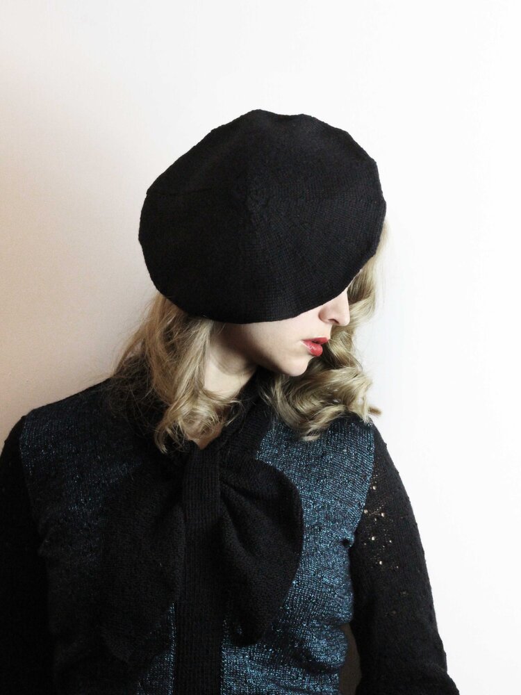 Orbit hat knitting pattern