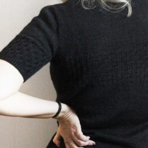 Vitta blouse knitting pattern