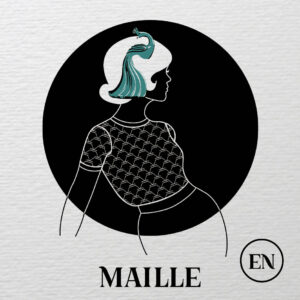 Maille blouse knitting pattern english