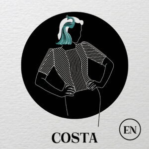 Costa blouse knitting pattern english