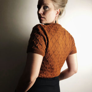 Maille blouse knitting pattern