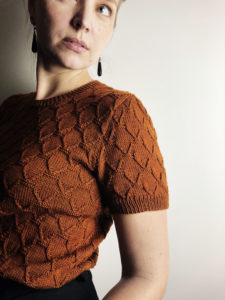 Maille blouse knitting pattern
