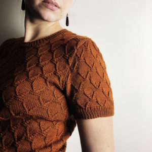 Maille blouse knitting pattern