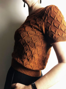 Maille blouse knitting pattern