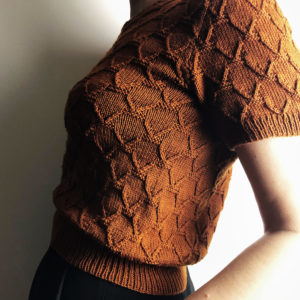 Maille blouse knitting pattern