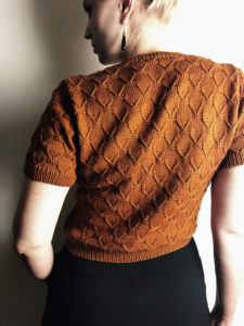 Maille blouse knitting pattern