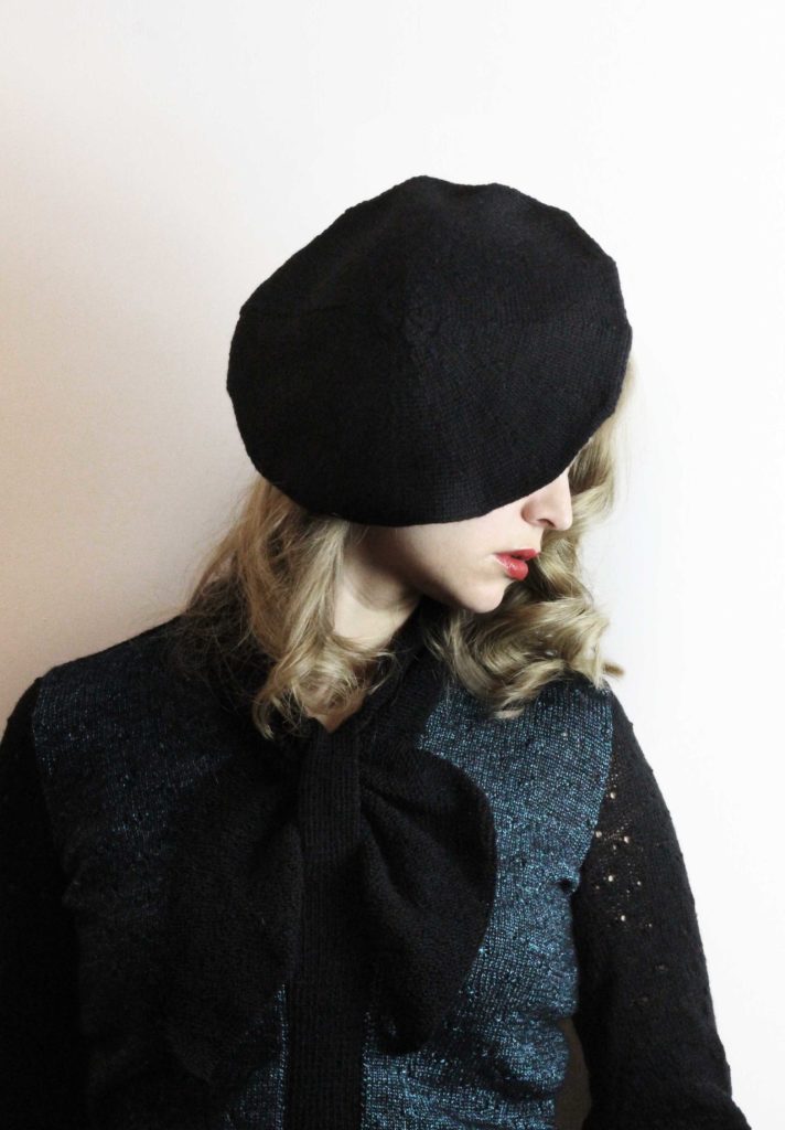 Orbit hat knitting pattern
