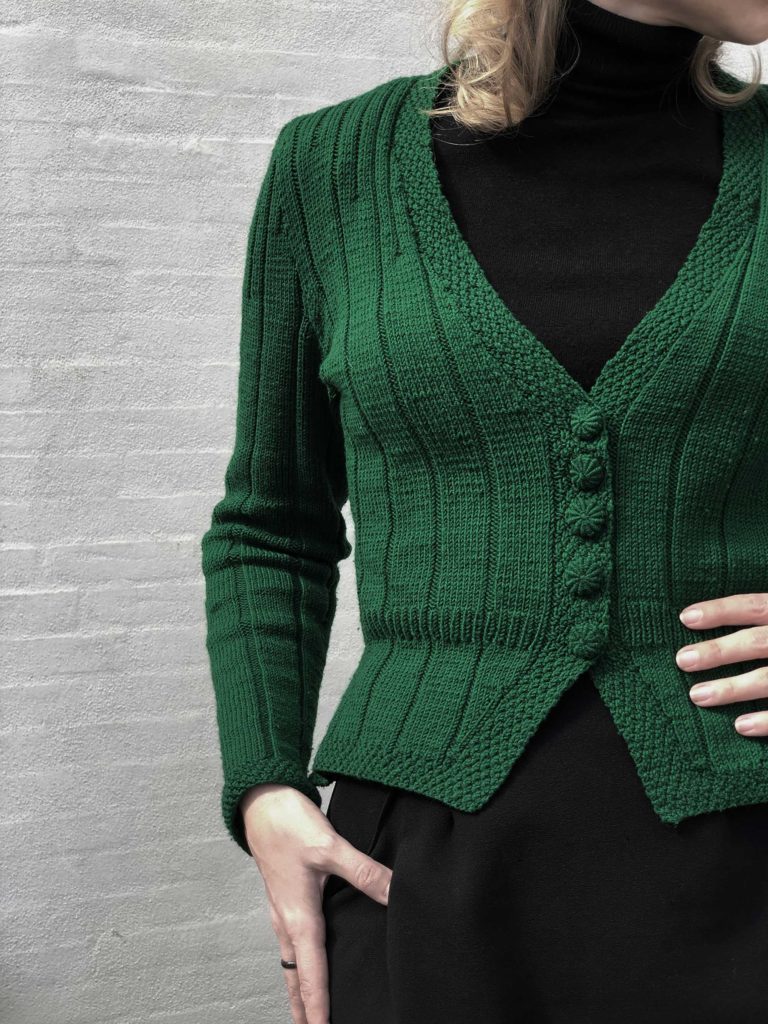 Pinna cardigan knitting pattern