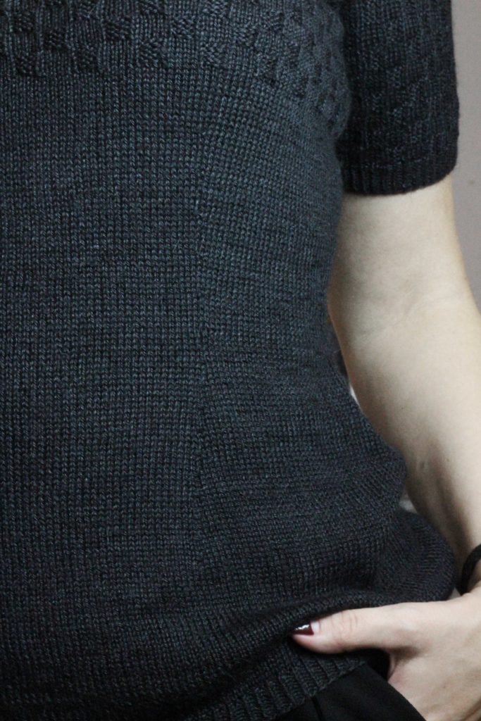 Vitta blouse knitting pattern