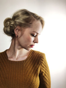 Costa blouse knitting pattern