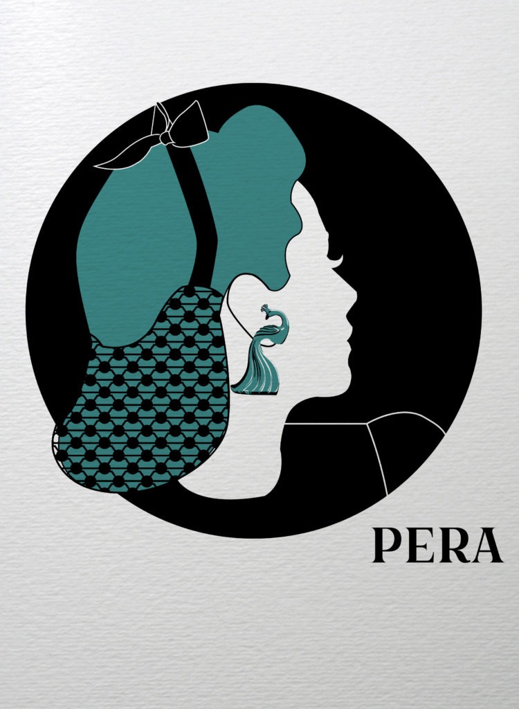 Pera snood knitting pattern