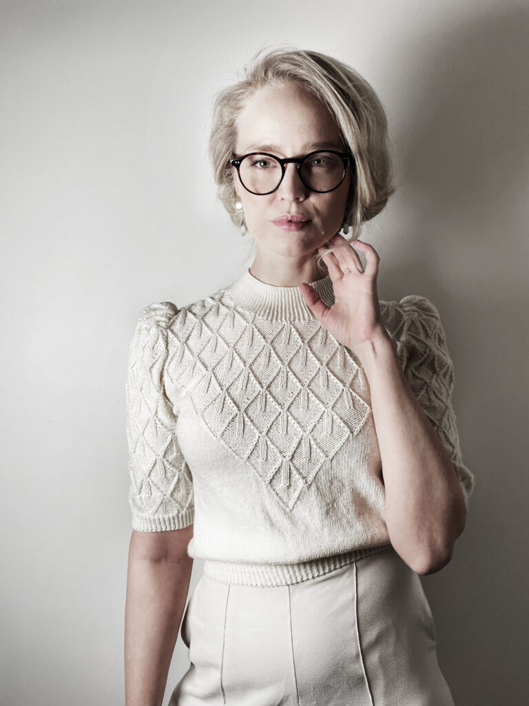Mellum blouse knitting pattern