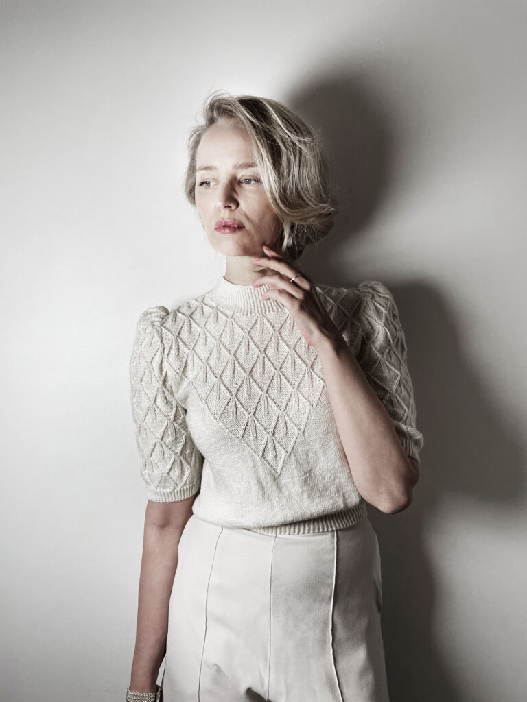 Mellum blouse knitting pattern