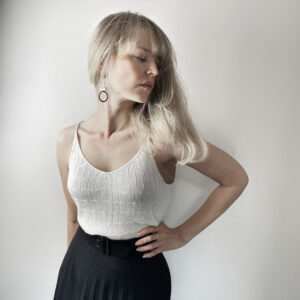Aestas top knitting pattern