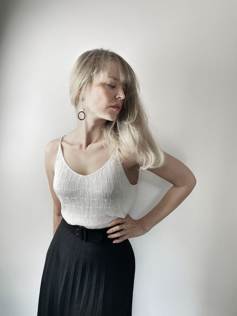 Aestas top knitting pattern