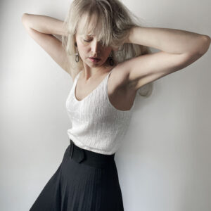 Aestas top knitting pattern