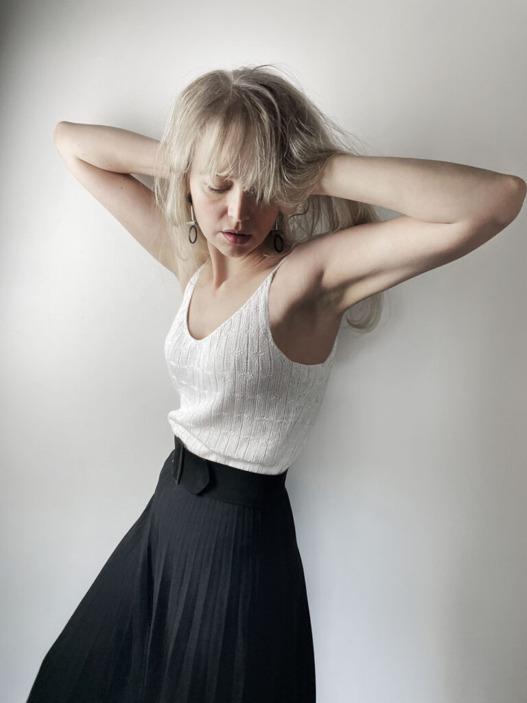 Aestas top knitting pattern