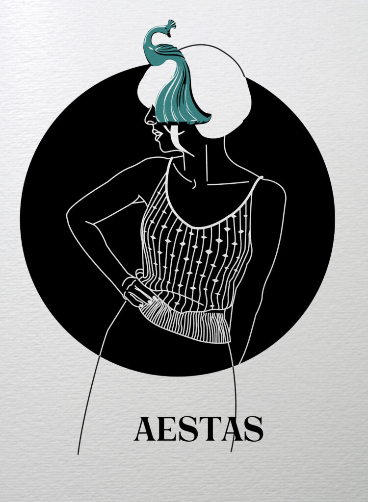 Aestas top knitting pattern