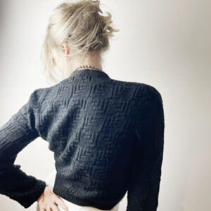 Foliata cardigan knitting pattern