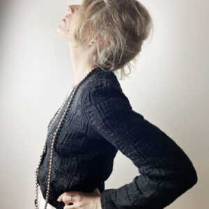 Foliata cardigan knitting pattern