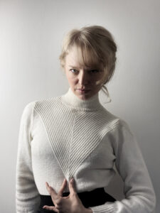 Telum blouse knitting pattern