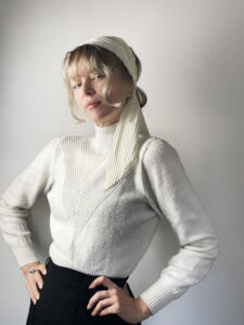 Telum blouse knitting pattern