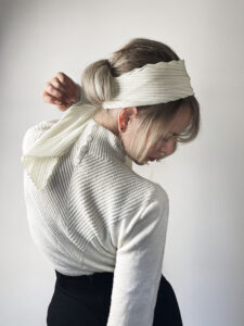 Telum blouse knitting pattern
